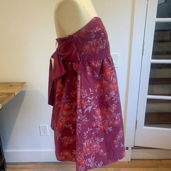 055 Free People Matilda Mini Dress Size Medium - Picture 6 of 9